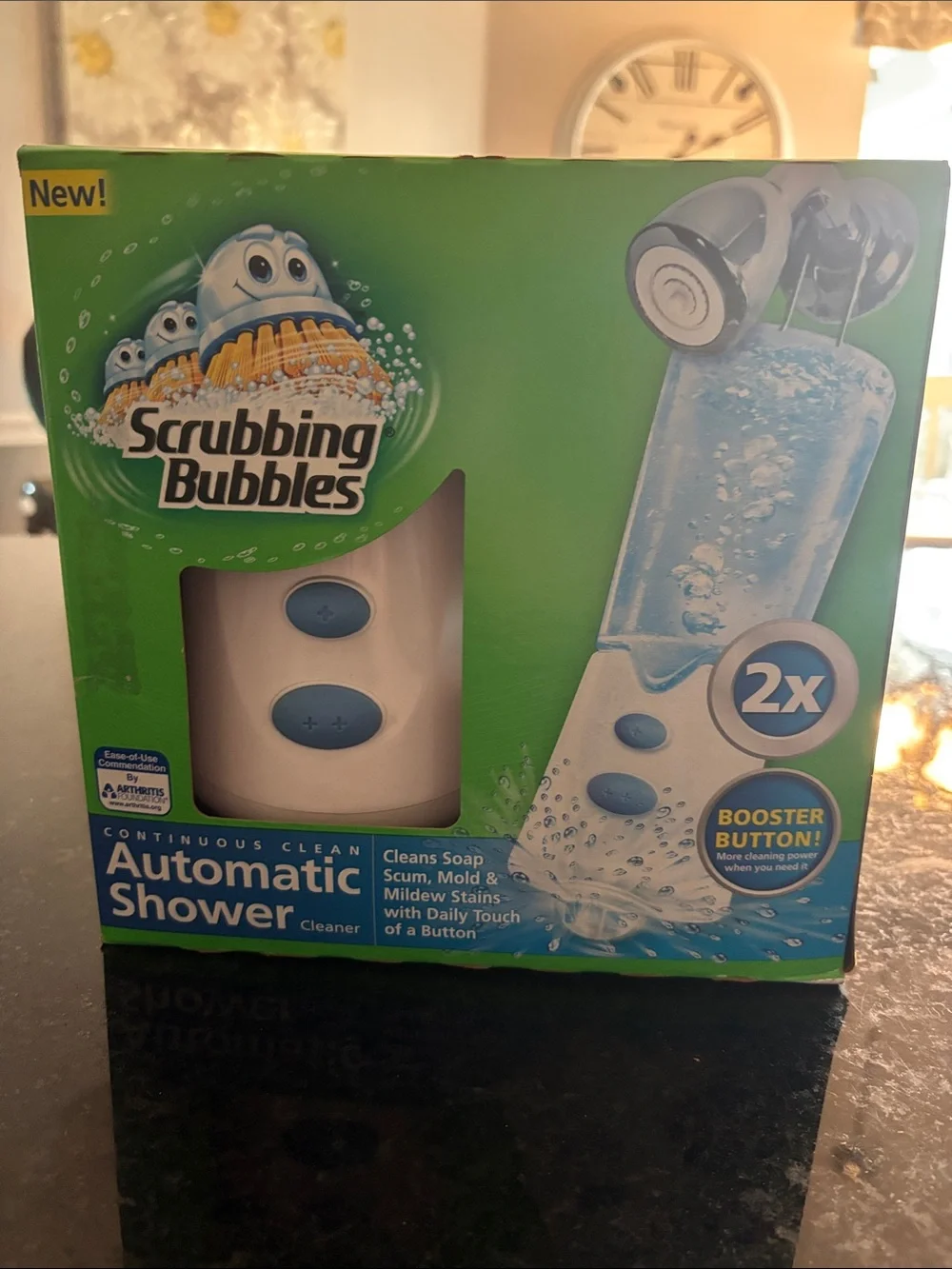 Scrubbing Bubbles Continuous Clean Automatic Shower Cleaner - Brand New